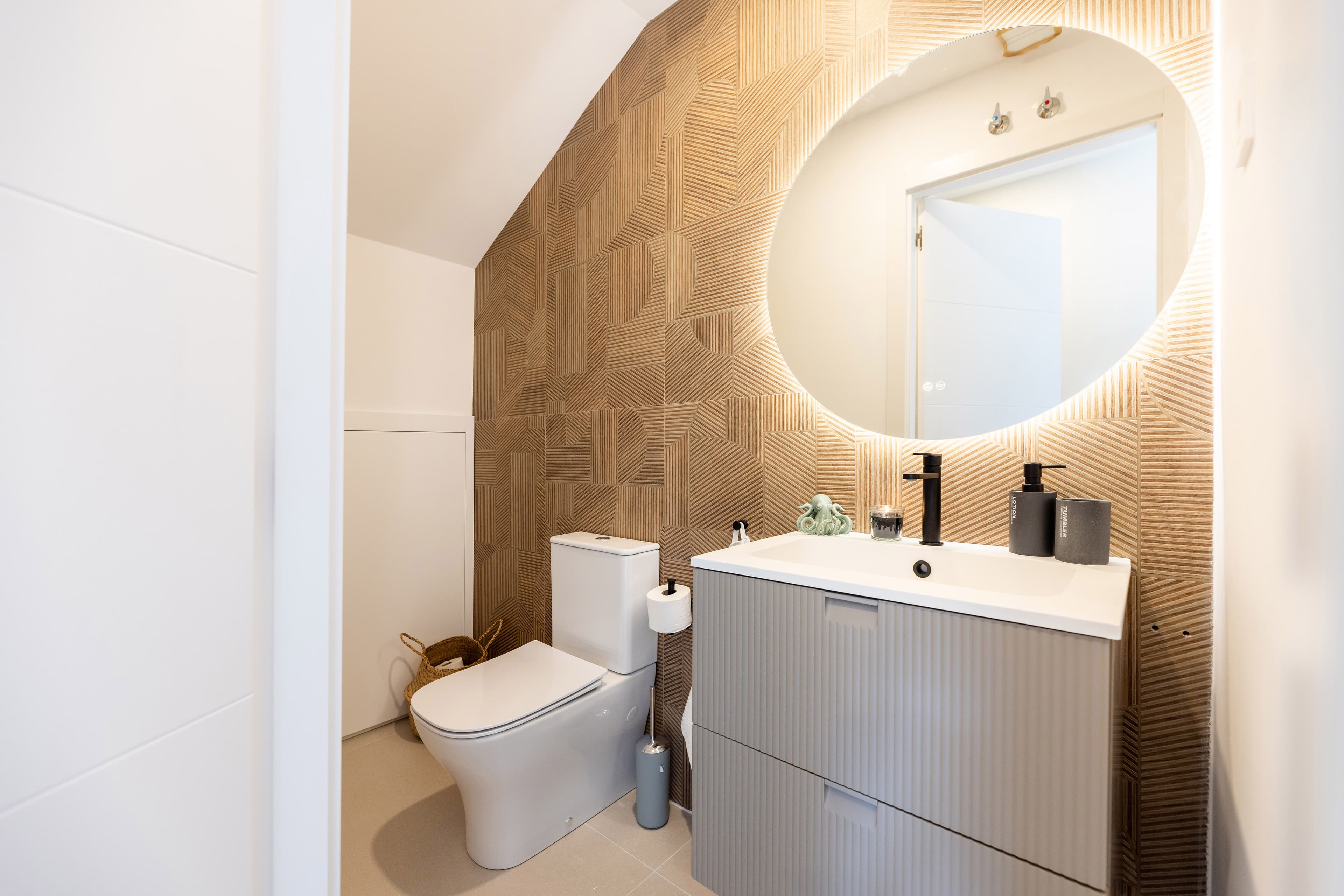 Interior de vivienda tipo Tipo C